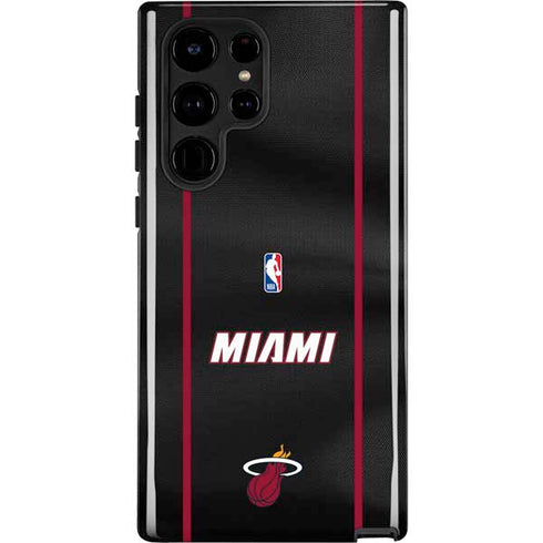 NBA Miami Heat Jersey Galaxy S22 Ultra Pro Case