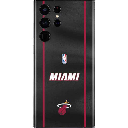 NBA Miami Heat Jersey Galaxy S22 Ultra Skin