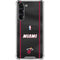 NBA Miami Heat Jersey Galaxy S23 FE Clear Case