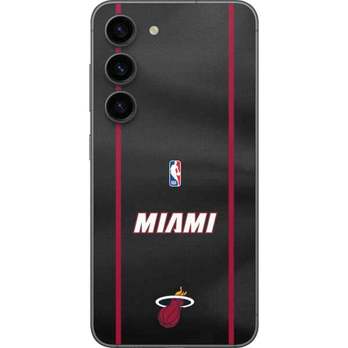 NBA Miami Heat Jersey Galaxy S23 Skin