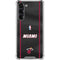 NBA Miami Heat Jersey Galaxy S24 FE Clear Case