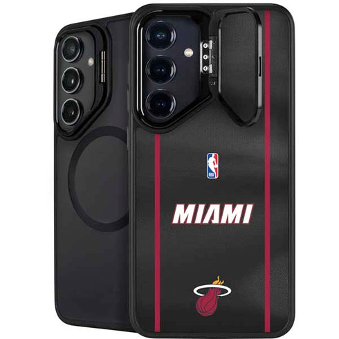 NBA Miami Heat Jersey Galaxy S24 FE Kickstand Case