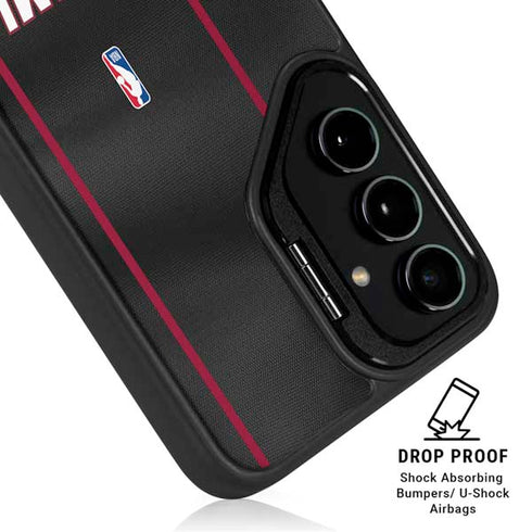 NBA Miami Heat Jersey Galaxy S24 Kickstand Case