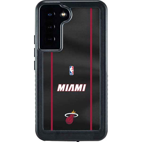 NBA Miami Heat Jersey Galaxy S24 Plus Waterproof Case