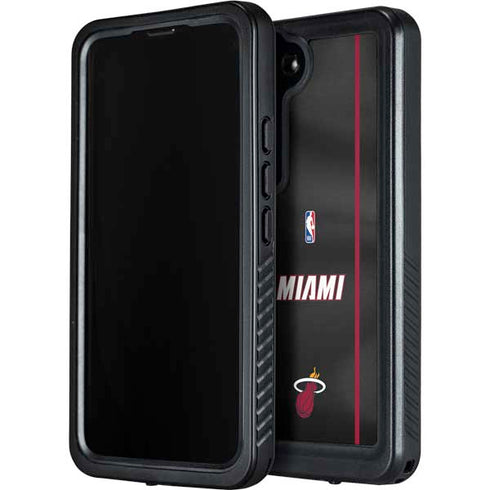 NBA Miami Heat Jersey Galaxy S24 Plus Waterproof Case