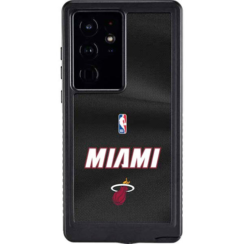 NBA Miami Heat Jersey Galaxy S24 Ultra Waterproof Case