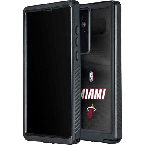 NBA Miami Heat Jersey Galaxy S24 Ultra Waterproof Case