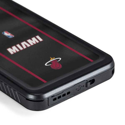 NBA Miami Heat Jersey Galaxy S24 Waterproof Case