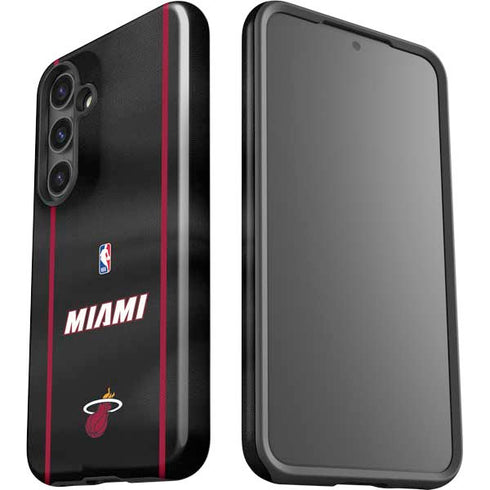 NBA Miami Heat Jersey Galaxy S25 Plus Impact Case