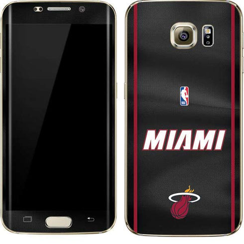 NBA Miami Heat Jersey Galaxy S7 Edge Skin