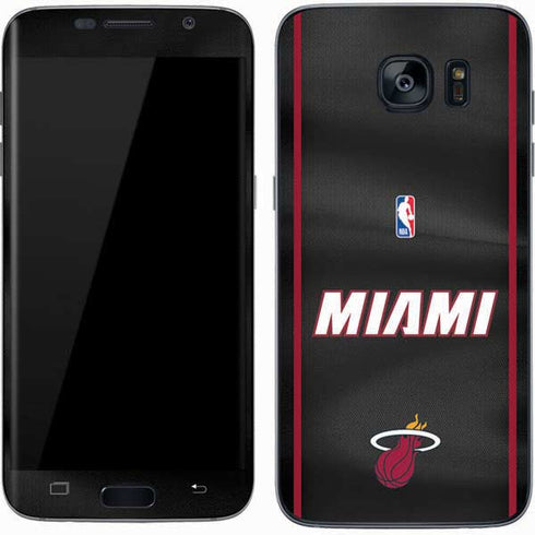 NBA Miami Heat Jersey Galaxy S7 Skin