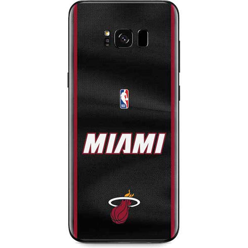 NBA Miami Heat Jersey Galaxy S8 Plus Skin