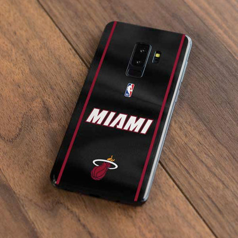 NBA Miami Heat Jersey Galaxy S9 Plus Skin
