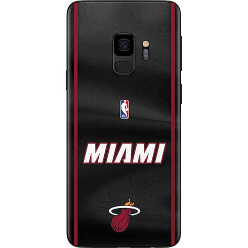 NBA Miami Heat Jersey Galaxy S9 Skin