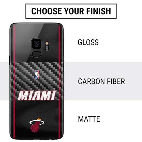 NBA Miami Heat Jersey Galaxy S9 Skin