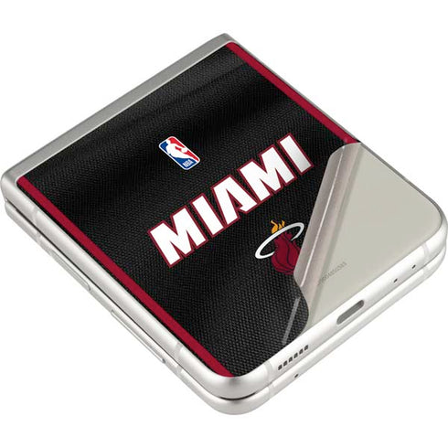 NBA Miami Heat Jersey Galaxy Z Flip3 5G Skin