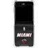 NBA Miami Heat Jersey Galaxy Z Flip5 5G Clear Case