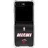 NBA Miami Heat Jersey Galaxy Z Flip6 Clear Case
