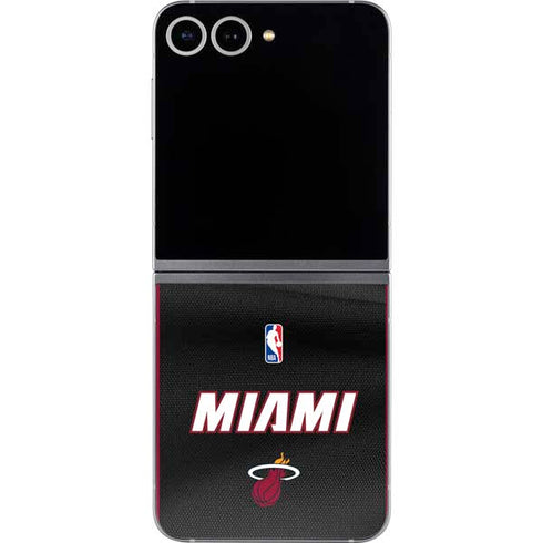 NBA Miami Heat Jersey Galaxy Z Flip6 Skin