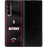 NBA Miami Heat Jersey Galaxy Z Fold3 5G Skin