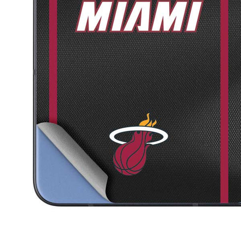NBA Miami Heat Jersey Galaxy Z Fold5 5G Skin
