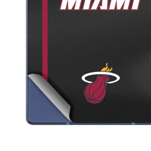 NBA Miami Heat Jersey Galaxy Z Fold6 Skin