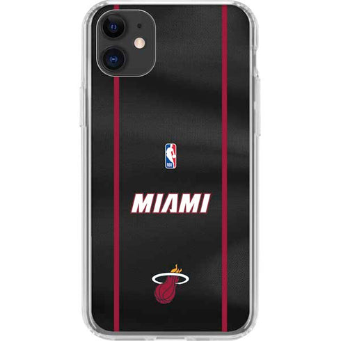 NBA Miami Heat Jersey iPhone 11 Clear Case