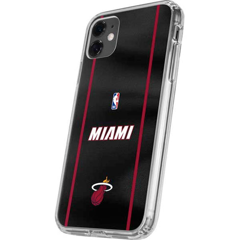 NBA Miami Heat Jersey iPhone 11 Clear Case