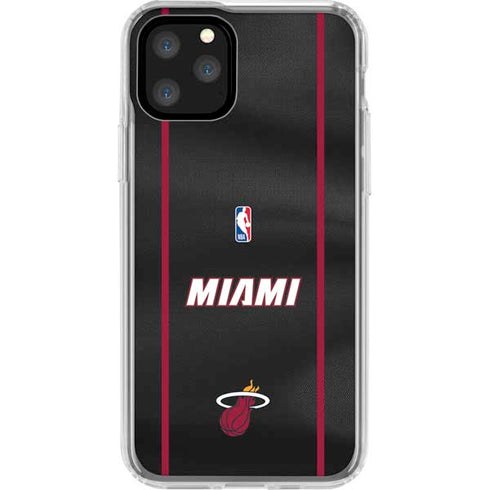 NBA Miami Heat Jersey iPhone 11 Pro Clear Case