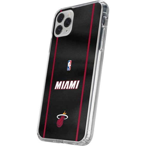 NBA Miami Heat Jersey iPhone 11 Pro Clear Case