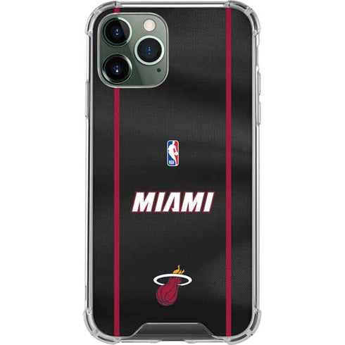 NBA Miami Heat Jersey iPhone 11 Pro Max Clear Case