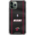 NBA Miami Heat Jersey iPhone 11 Pro Max Clear Case