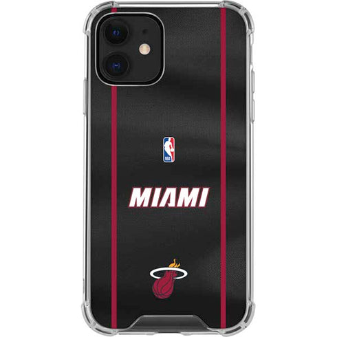 NBA Miami Heat Jersey iPhone 12 Clear Case