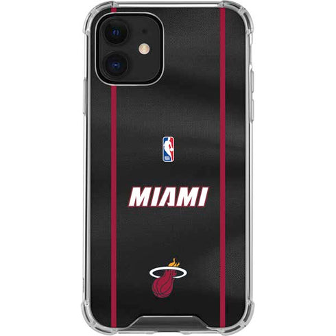 NBA Miami Heat Jersey iPhone 12 Mini Clear Case