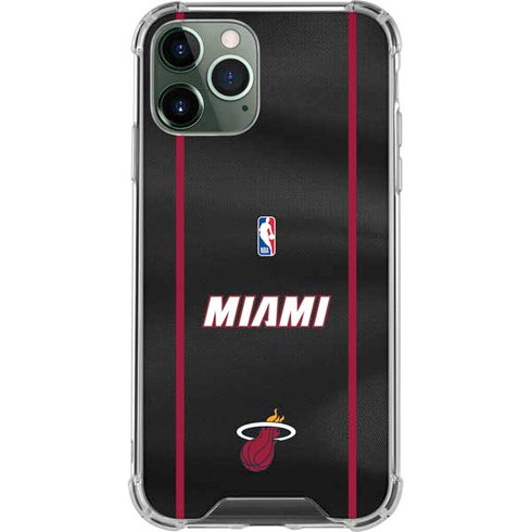 NBA Miami Heat Jersey iPhone 12 Pro Clear Case