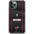 NBA Miami Heat Jersey iPhone 12 Pro Clear Case