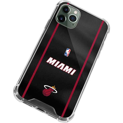 NBA Miami Heat Jersey iPhone 12 Pro Clear Case