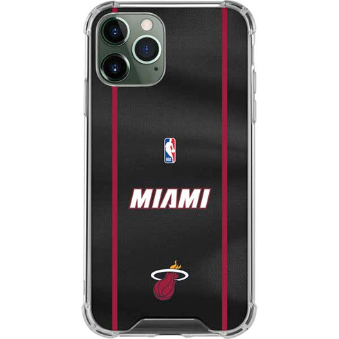 NBA Miami Heat Jersey iPhone 12 Pro Max Clear Case