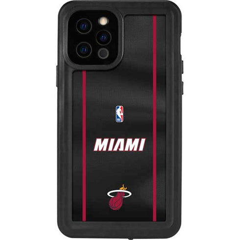 NBA Miami Heat Jersey iPhone 12 Pro Waterproof Case