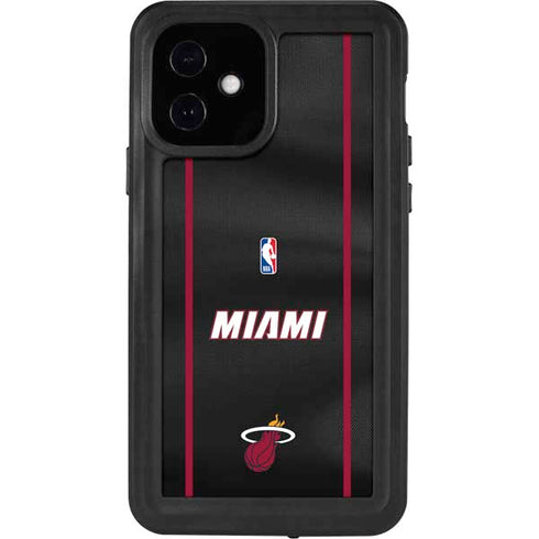 NBA Miami Heat Jersey iPhone 12 Waterproof Case