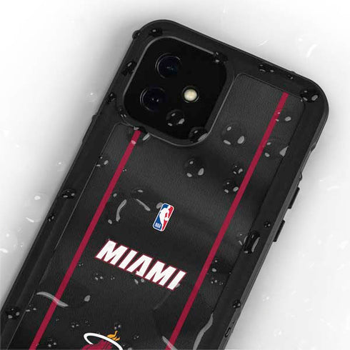 NBA Miami Heat Jersey iPhone 12 Waterproof Case