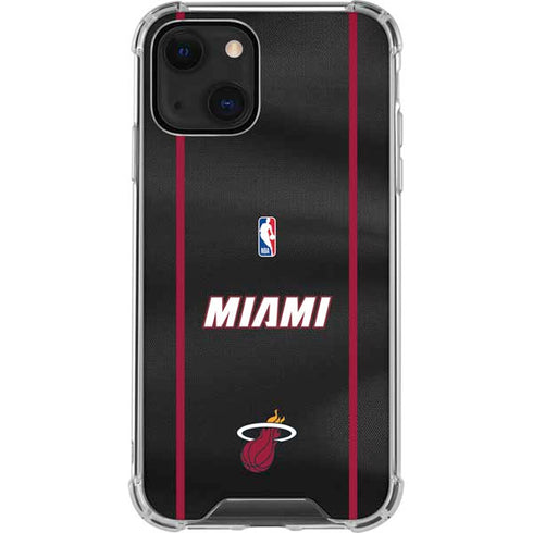 NBA Miami Heat Jersey iPhone 13 Mini Clear Case
