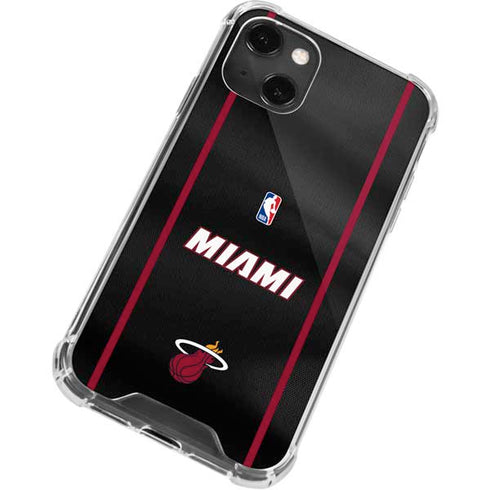 NBA Miami Heat Jersey iPhone 13 Mini Clear Case