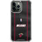 NBA Miami Heat Jersey iPhone 13 Pro Max Clear Case