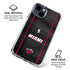 NBA Miami Heat Jersey iPhone 14 Clear Case