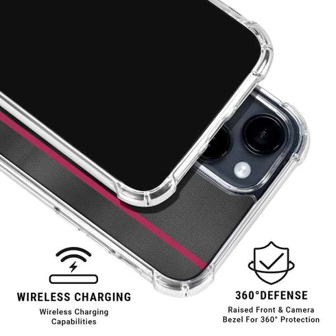 NBA Miami Heat Jersey iPhone 14 Clear Case