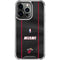 NBA Miami Heat Jersey iPhone 14 Pro Clear Case
