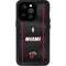 NBA Miami Heat Jersey iPhone 14 Pro Waterproof Case