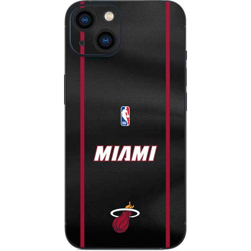 NBA Miami Heat Jersey iPhone Skins