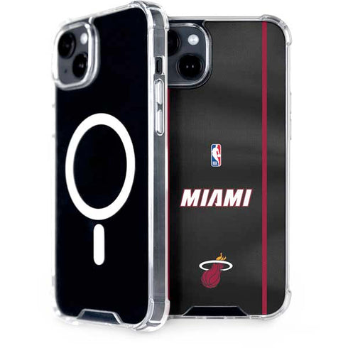 NBA Miami Heat Jersey iPhone 15 MagSafe Case